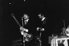 Paul McCartney and John Lennon On Stage, Sam Houston Coliseum, Houston, Texas, August 18, 1965 #1