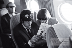 Paul McCartney and Ringo Starr En Route to San Francisco, California, August 30, 1965 #1