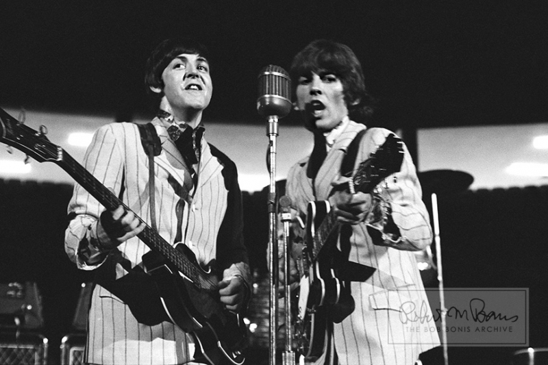 Paul McCartney, George Harrison, Olympia Stadium, Detroit, MI, August 13, 1966 #1