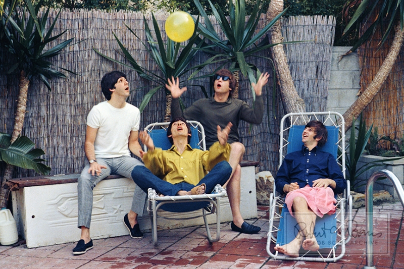 The Beatles in Bel Air, California, August 23-24, 1964 #1