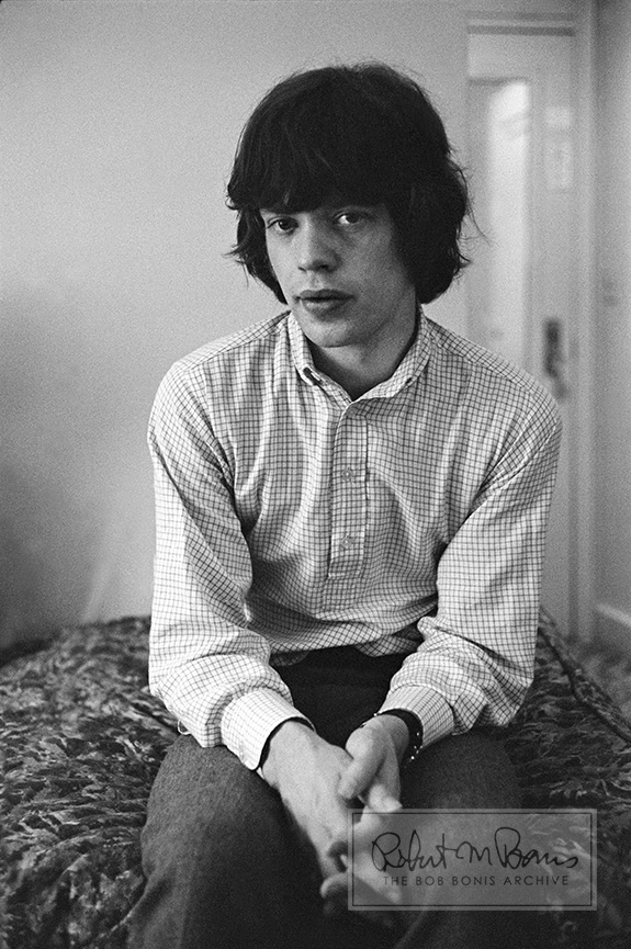 Mick Jagger, Hotel Room, Los Angeles, CA, May, 1965 #1