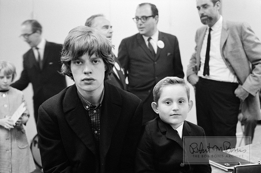 Mick Jagger with Young Fan, Santa Monica, October 29, 1964