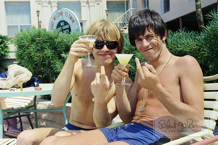 Keith Richards, Brian Jones, Clearwater, FL, May 7, 1965 #1