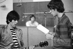 Keith Richards, Mick Jagger, Charlie Watts, RCA Studios, Hollywood, CA., September 6-7, 1965 #1