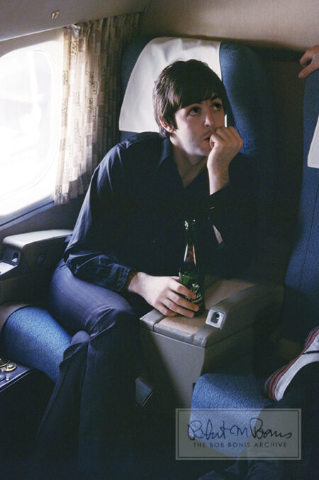 Paul McCartney, En Route to St. Louis, Missouri, August 21, 1966 #1