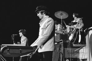 John Lennon, George Harrison, Ringo Starr, Memorial Coliseum, Portland, OR, August 22, 1965 #1