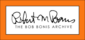 Bob Bonis Archive Logo With Orange Border